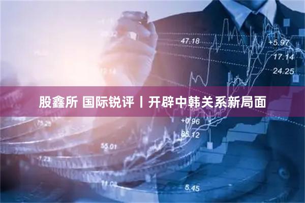 股鑫所 国际锐评丨开辟中韩关系新局面